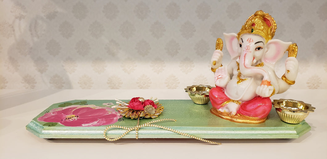 Rakhi with Ganesh Platter