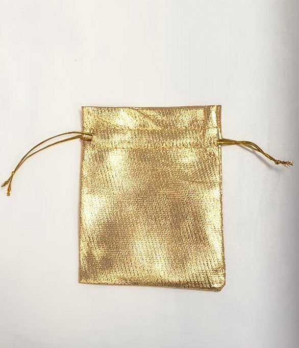 Shining Gold Favor Bag
